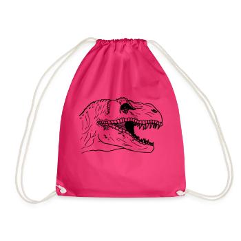 Tyrannosaure Rex T-Rex - Sac de sport léger - fuchsia - Devant
