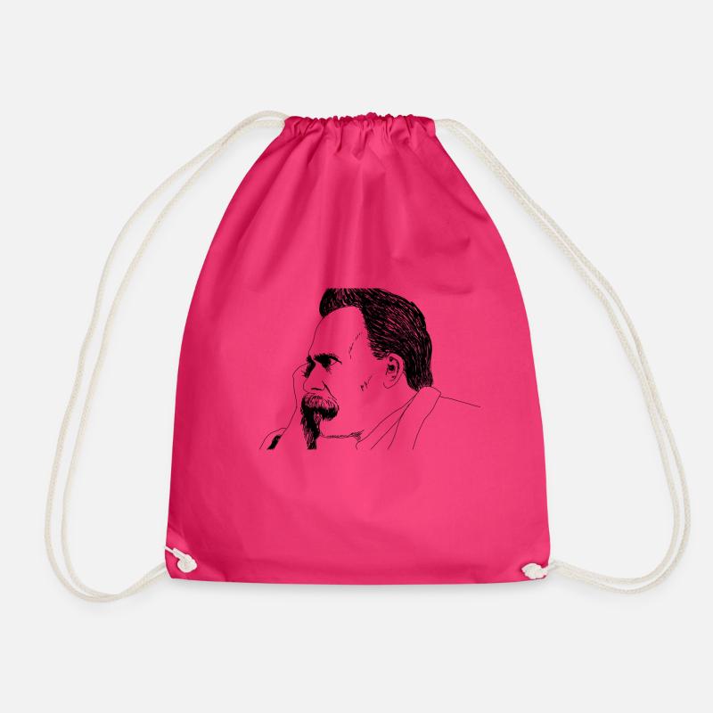 NIETZSCHE - Turnbeutel - Fuchsia