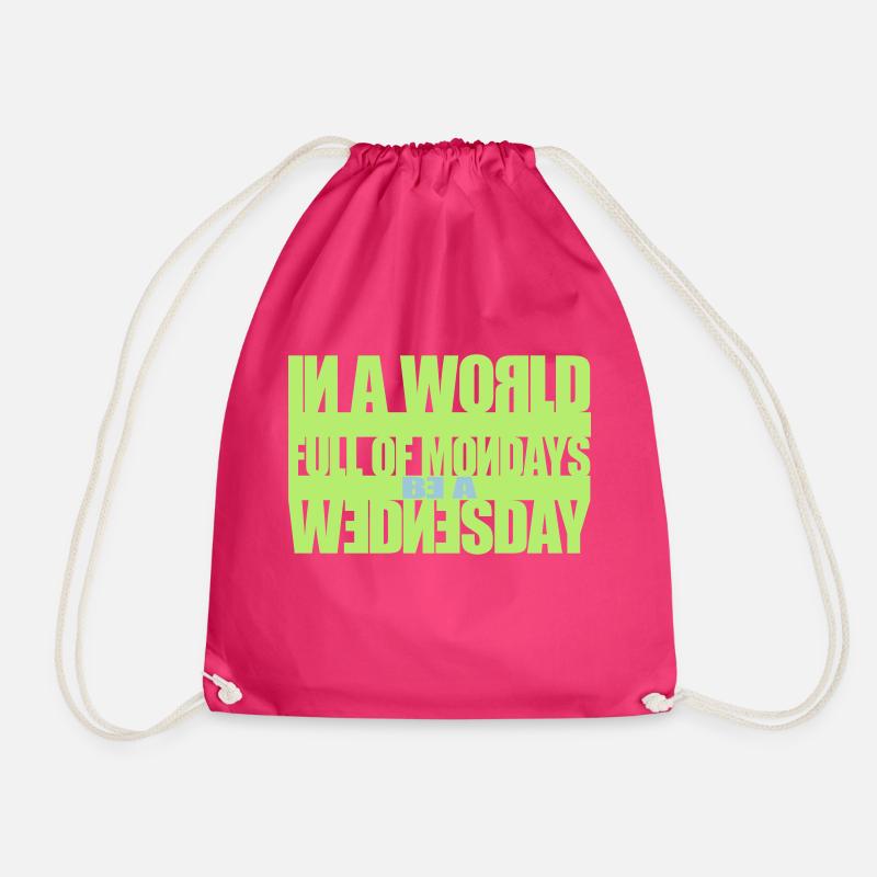 I don´t like mondays - Turnbeutel - Fuchsia