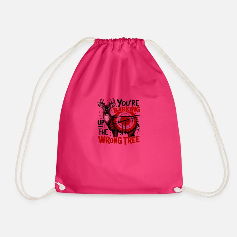 Schlechter Schuss - Turnbeutel - Fuchsia