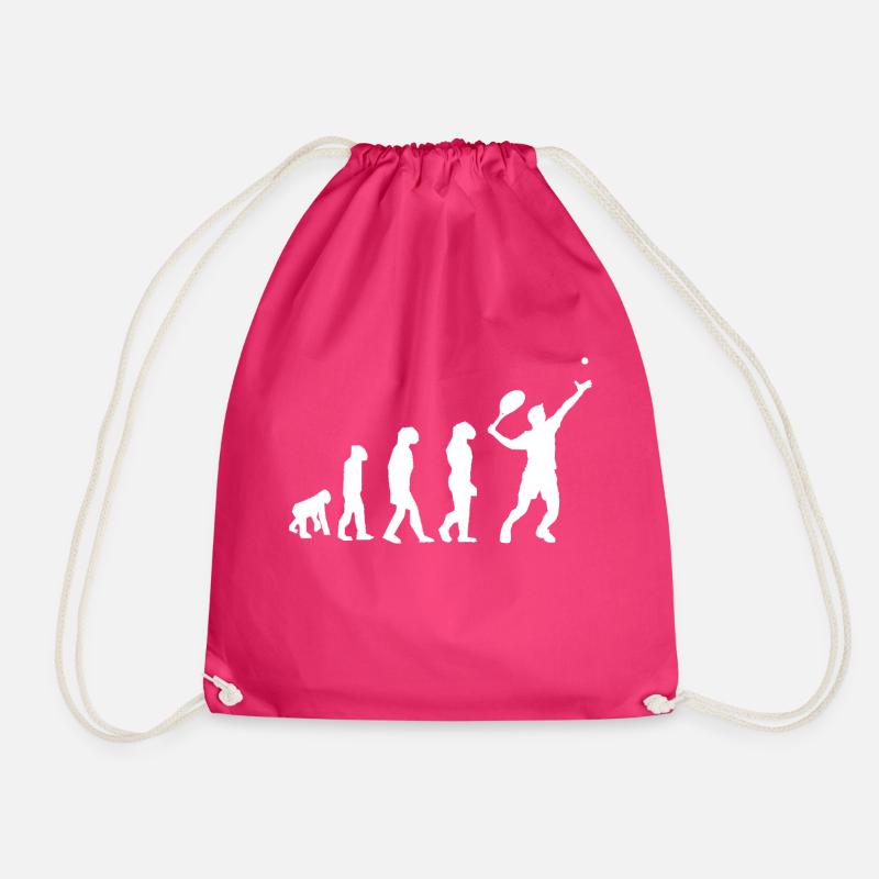 Tennis Evolution - Turnbeutel - Fuchsia