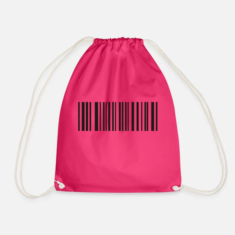 EAN Product Code - Drawstring Bag - fuchsia