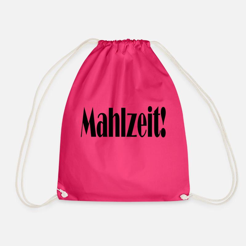 Mahlzeit - Turnbeutel - Fuchsia