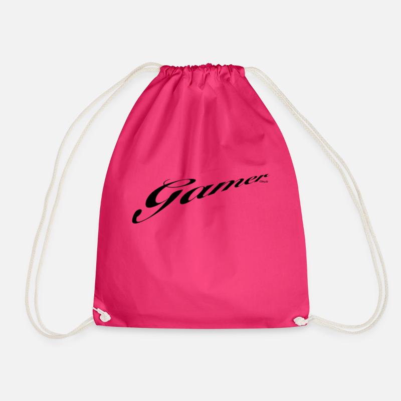 Gamer - Turnbeutel - Fuchsia