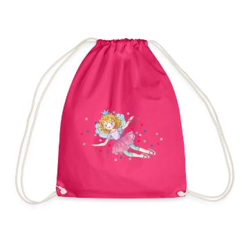 Prinzessin Lillifee Design Lillifee Fliegend - Turnbeutel - Fuchsia - Vorne