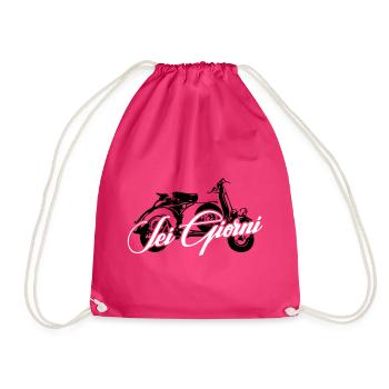 Sei Giorni 6 jours Rally Shifter Scooter 2Stroke Italie - Sac de sport léger - fuchsia - Devant