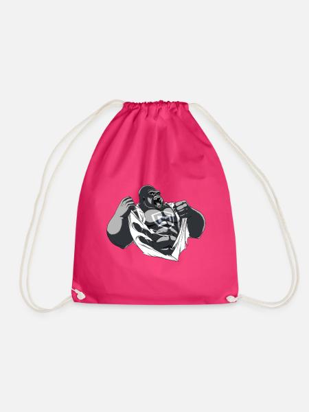 Maes Armee-Affe - Turnbeutel - Fuchsia