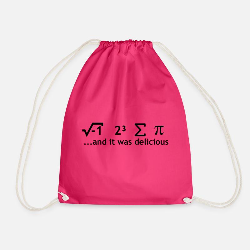 Nerd T-shirt "I ate some pie" - Turnbeutel - Fuchsia