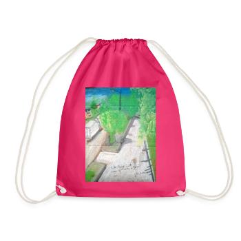 Sorrecalt-Gasse - Turnbeutel - Fuchsia - Vorne