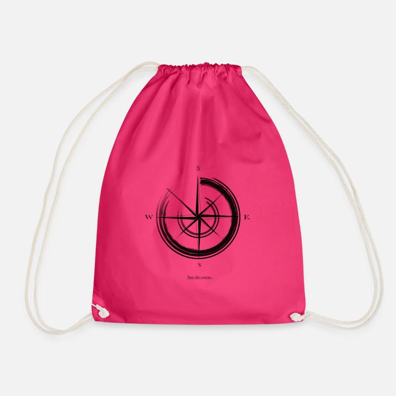 Kompas - Turnbeutel - Fuchsia
