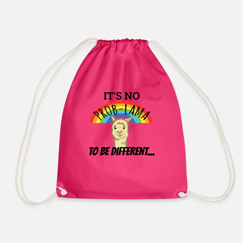 LGBTQ Geschlechter Support - Turnbeutel - Fuchsia