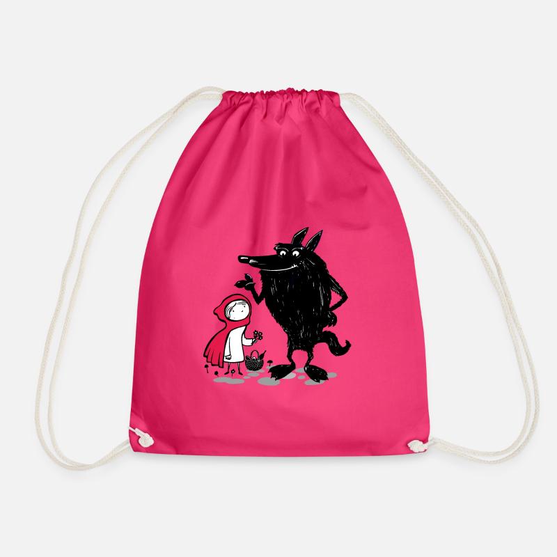 Rotkäppchen - Turnbeutel - Fuchsia