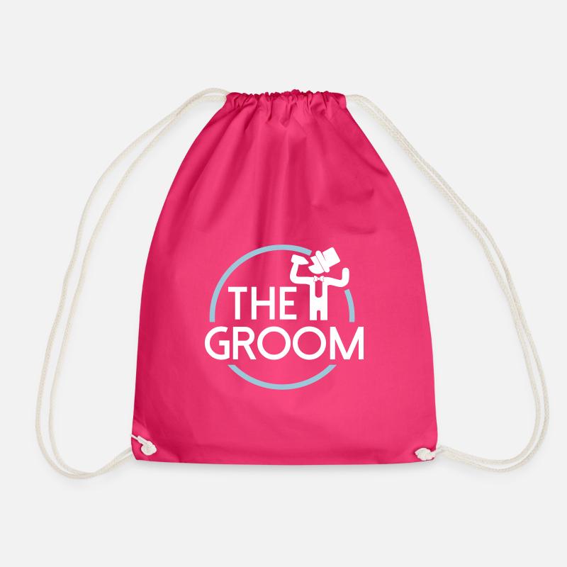 Groom - Drawstring Bag - fuchsia