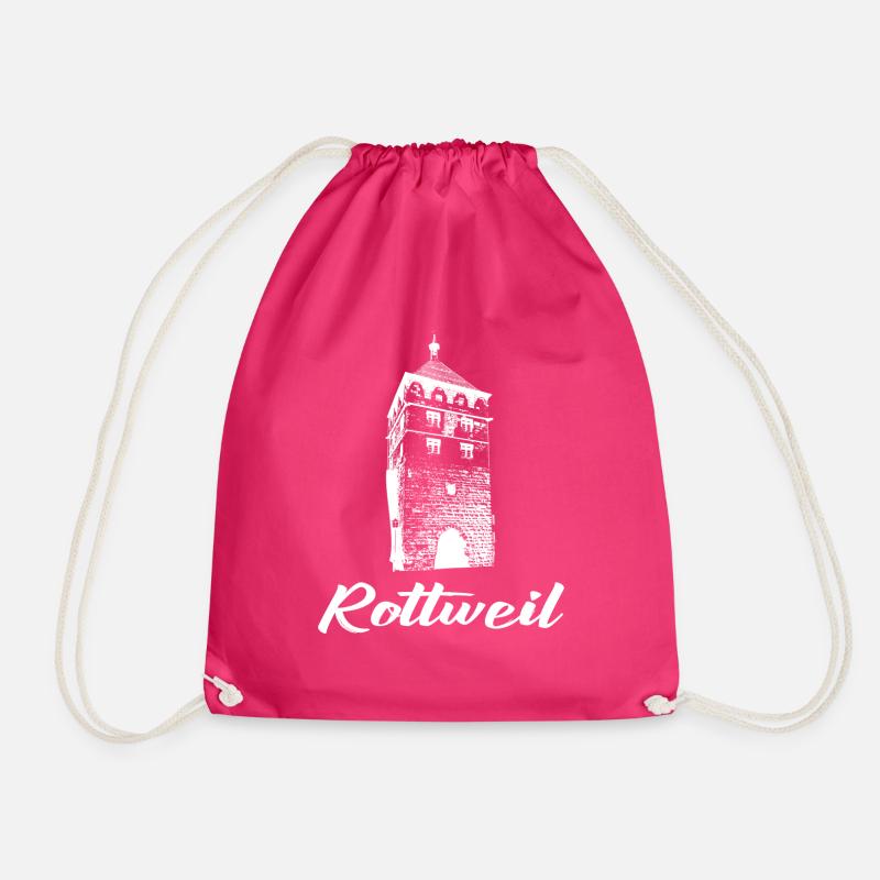 Schwarzes Tor Rottweil - Turnbeutel - Fuchsia