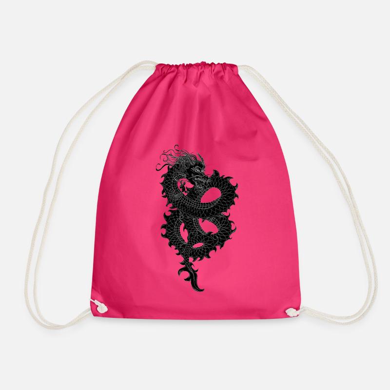 Black Dragon - Turnbeutel - Fuchsia