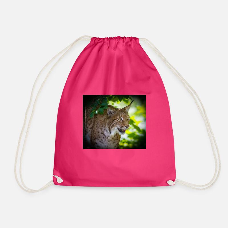 Luchs - Turnbeutel - Fuchsia