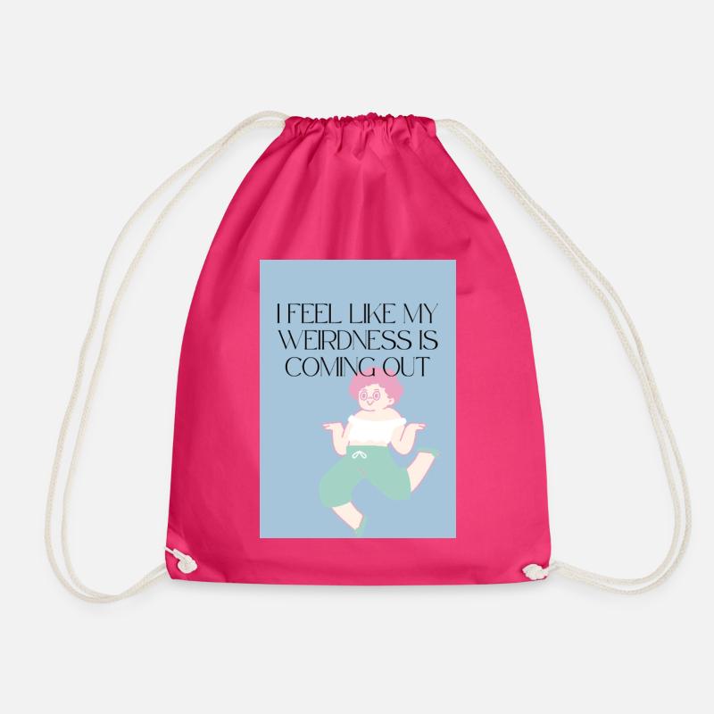 Sensation étrange - Sac de sport léger - fuchsia