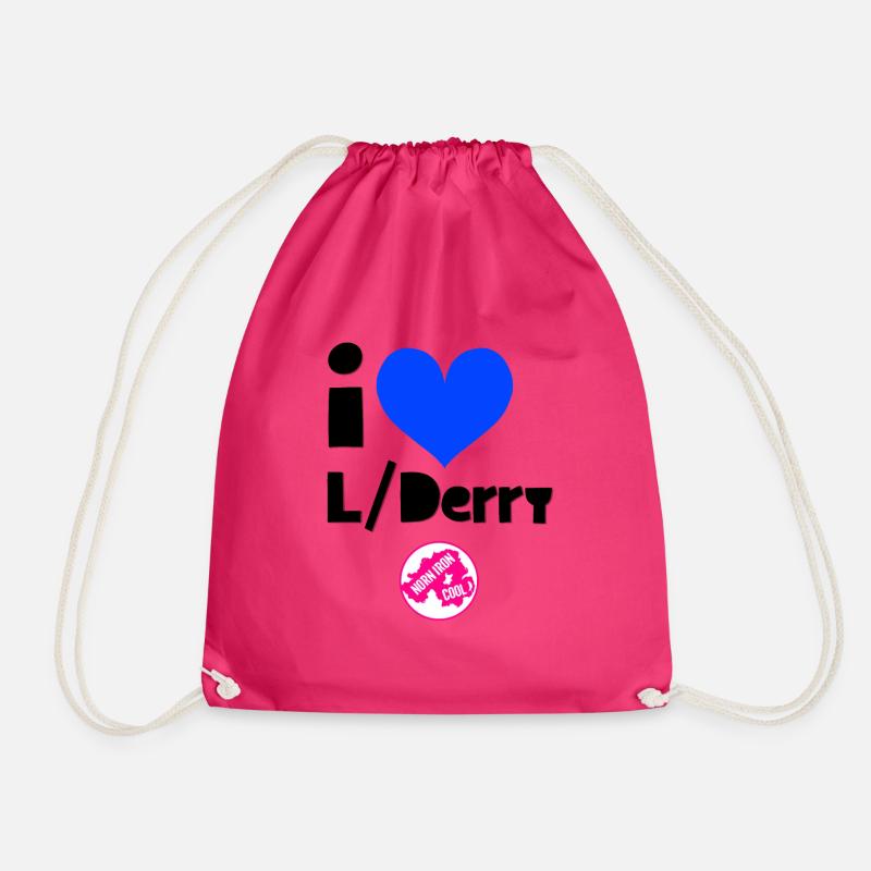 Londonderry - Drawstring Bag - fuchsia