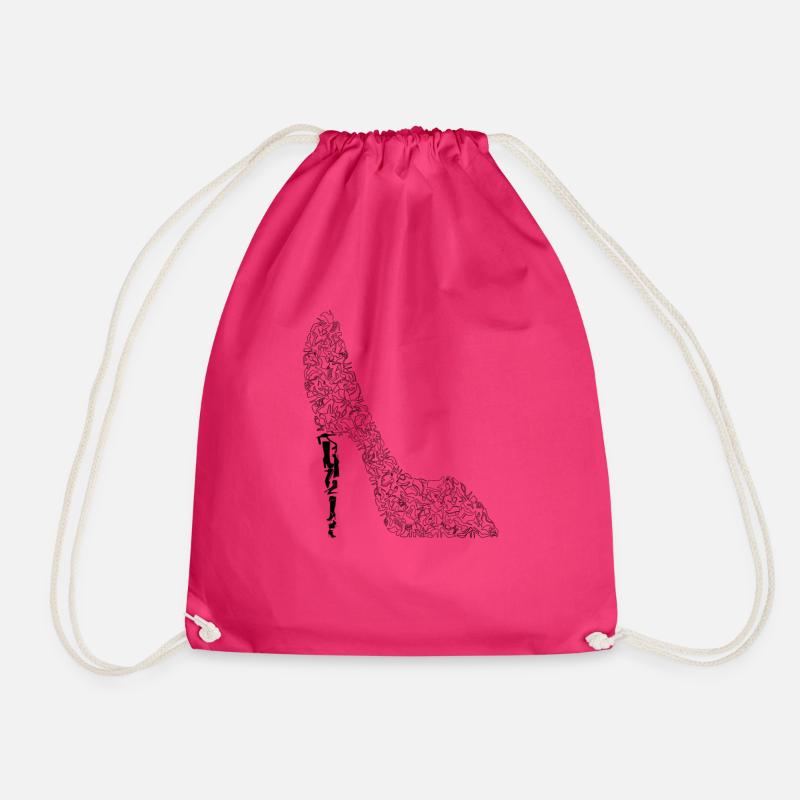 Ferse - Turnbeutel - Fuchsia