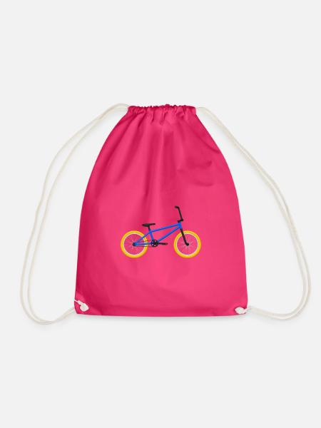BMX Bike - Turnbeutel - Fuchsia
