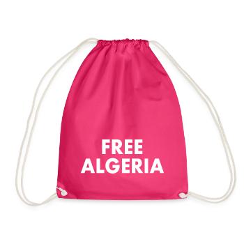 Algerien - Turnbeutel - Fuchsia - Vorne