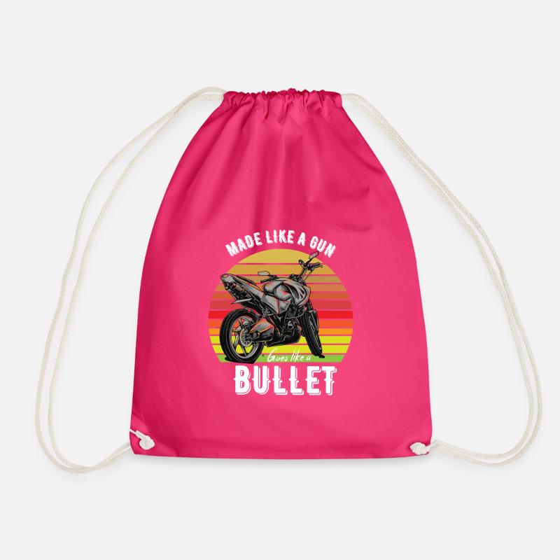 Biker - Turnbeutel - Fuchsia