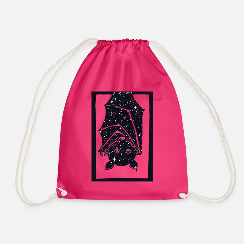 Spacebat - Turnbeutel - Fuchsia