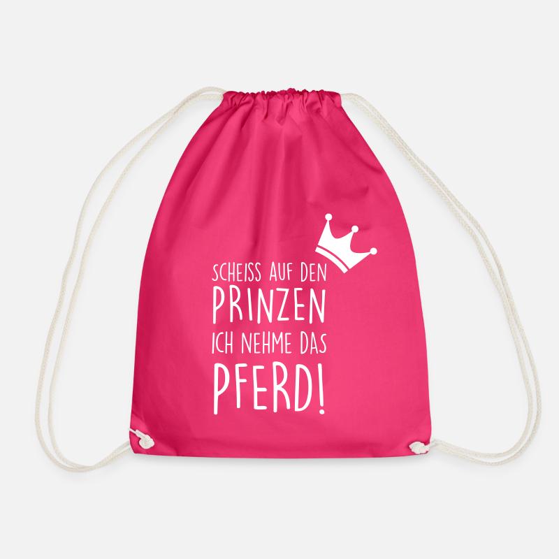 Prinz Pferd - Turnbeutel - Fuchsia