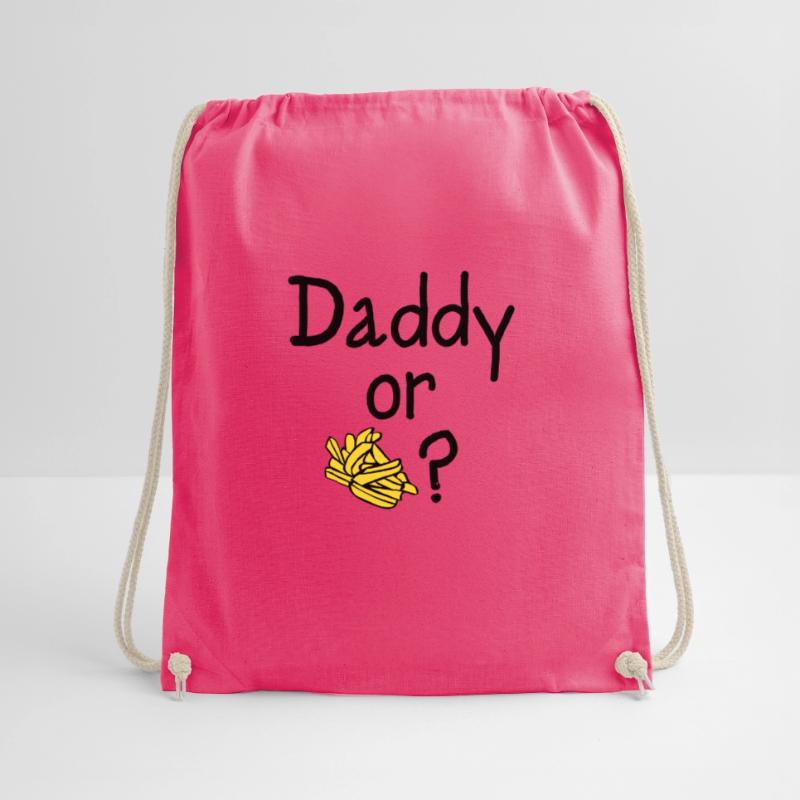 Daddy oder Chips? Turnbeutel