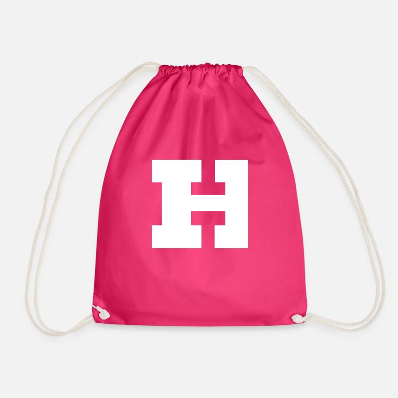 harvard H varsity - Turnbeutel - Fuchsia