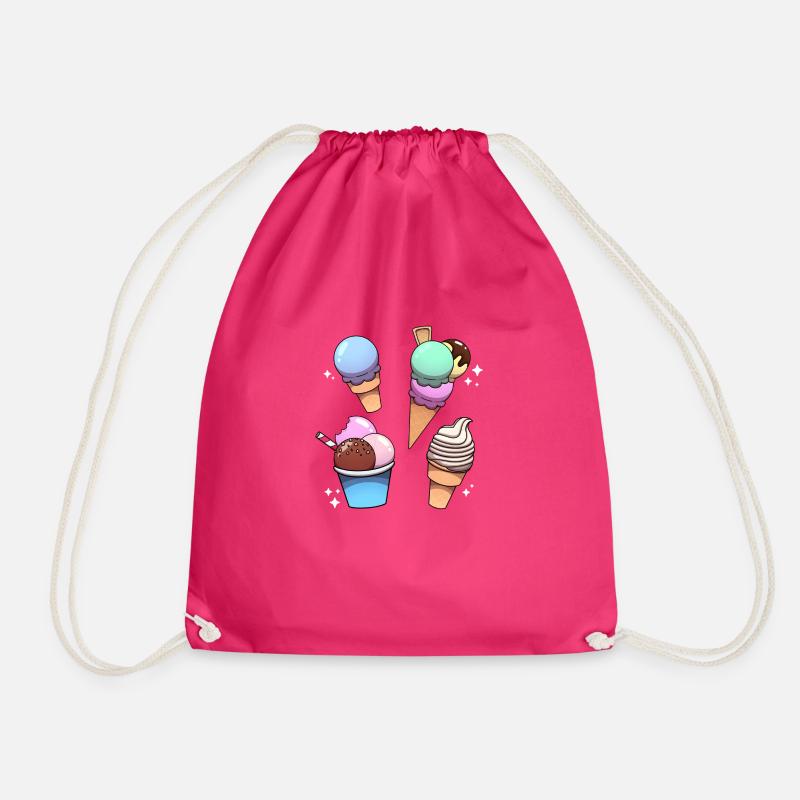 Eis - Turnbeutel - Fuchsia
