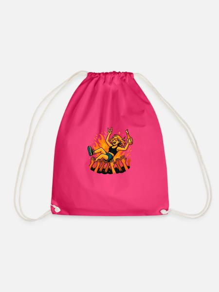 crowd surf - Turnbeutel - Fuchsia