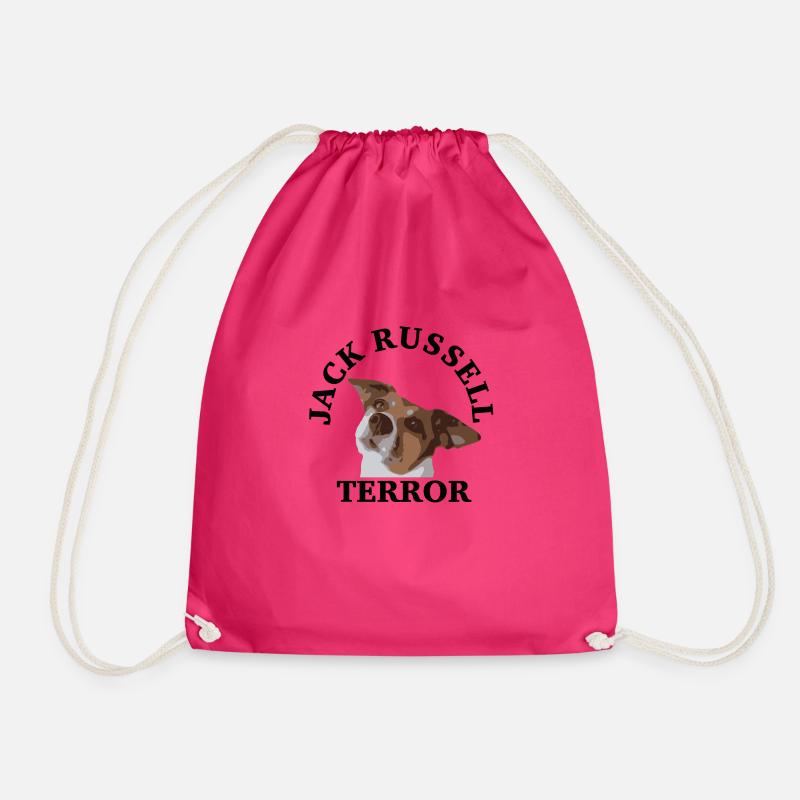 Jack Russell terror2 - Turnbeutel - Fuchsia