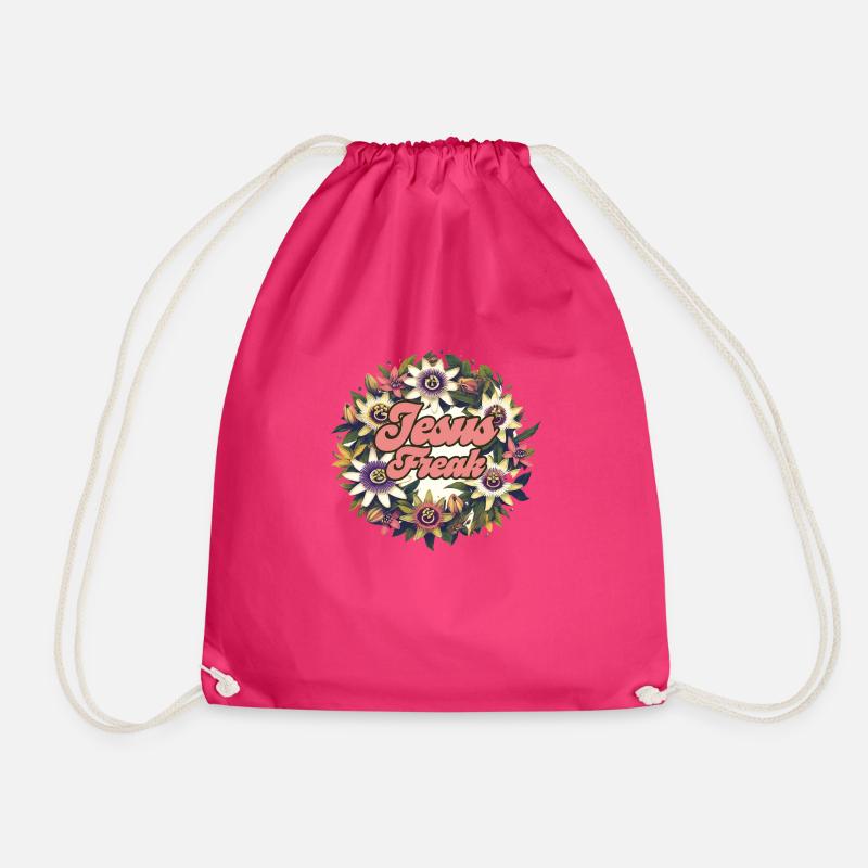 Jesus Freak Passiflore - Sac de sport léger - fuchsia