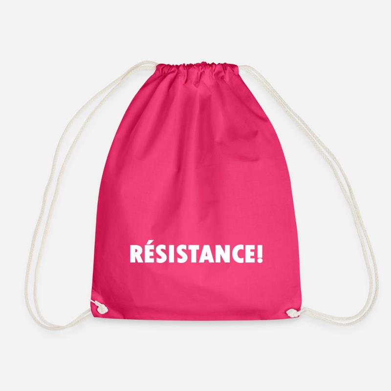 Résistance - Turnbeutel - Fuchsia