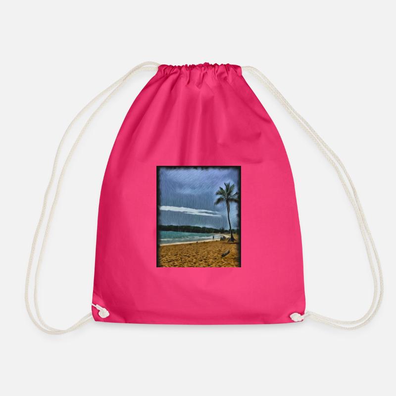 Entspannung - Turnbeutel - Fuchsia