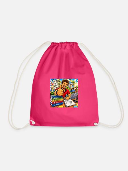 1000202899 - Turnbeutel - Fuchsia