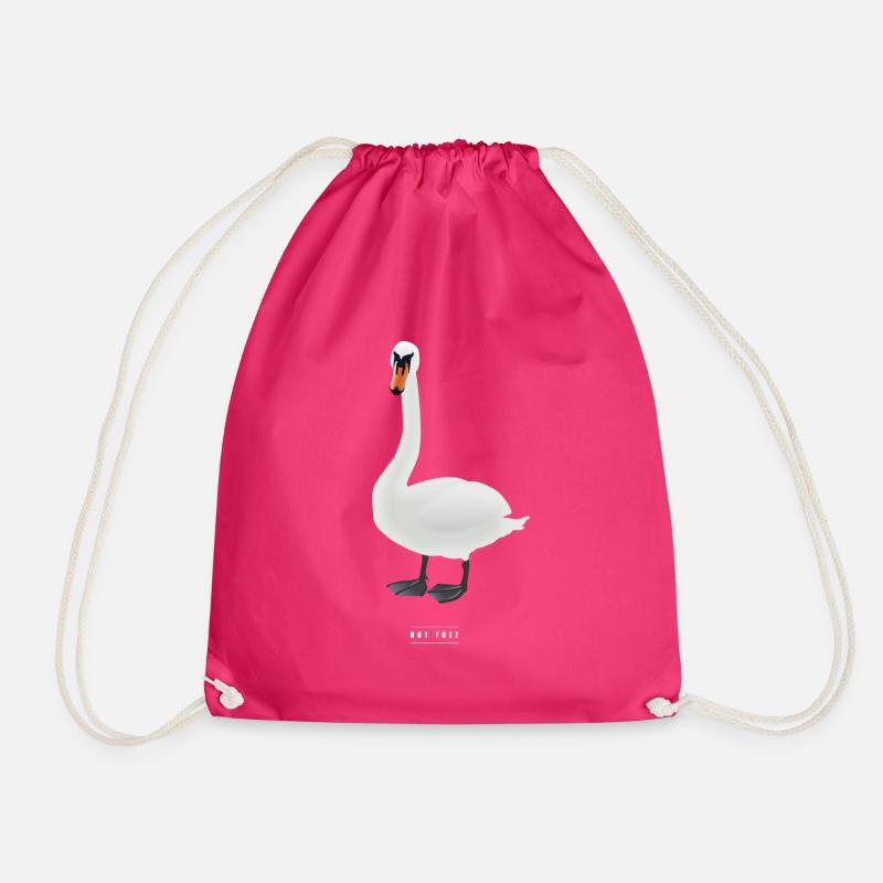 Hot Fuzz - Drawstring Bag - fuchsia