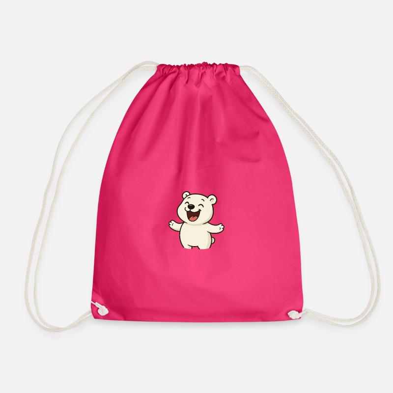 Lachender_Eisbaer - Sac de sport léger - fuchsia