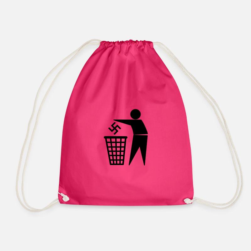 antifa - Turnbeutel - Fuchsia