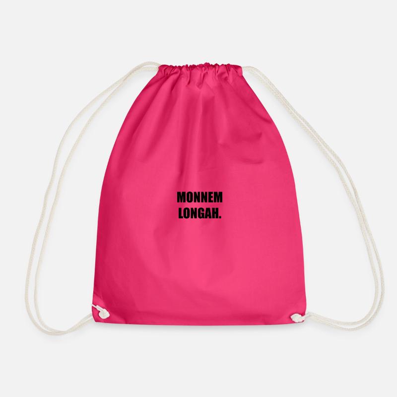Mannheim Monnem Mannem - Drawstring Bag - fuchsia
