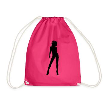 tänzerin - Turnbeutel - Fuchsia - Vorne