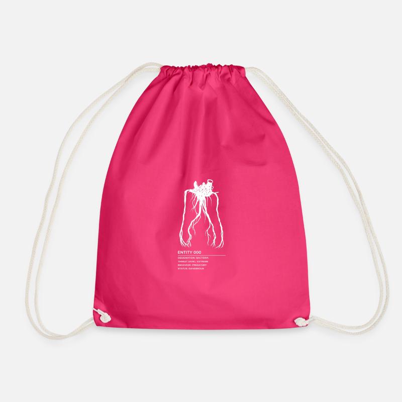 Backrooms Entity 0 white - Turnbeutel - Fuchsia