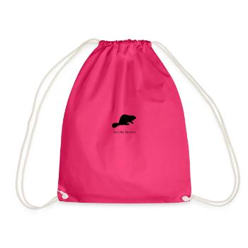 Ask the Beaver Collection [clean collection] - Turnbeutel - Fuchsia - Vorne