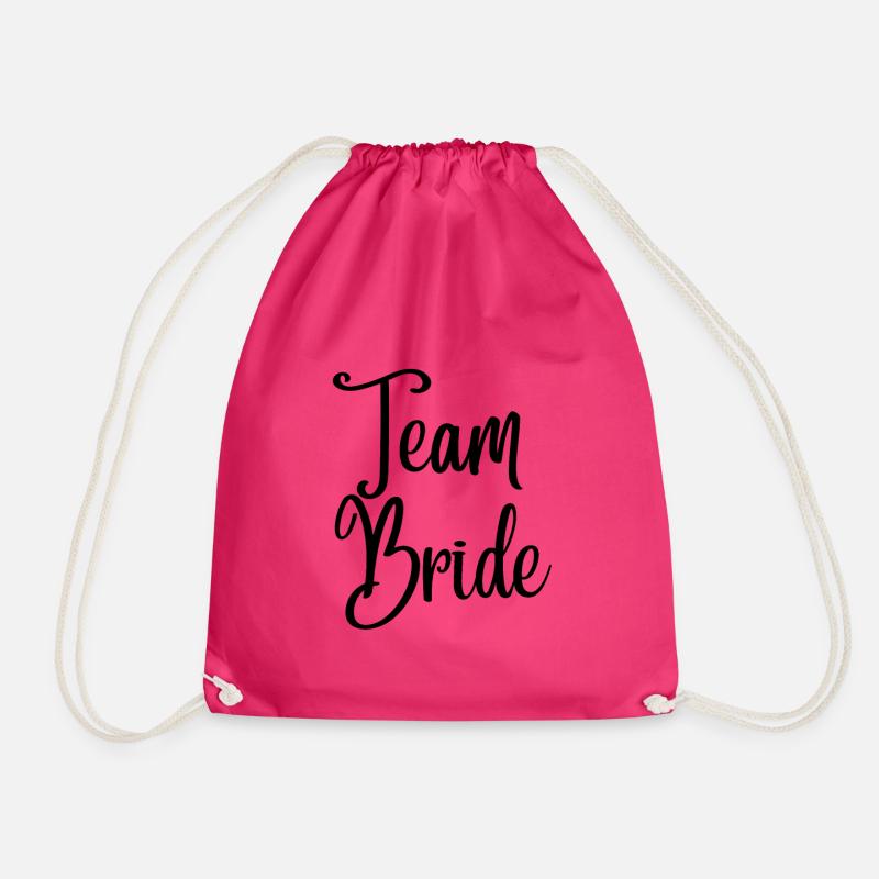 Team Bride - Turnbeutel - Fuchsia