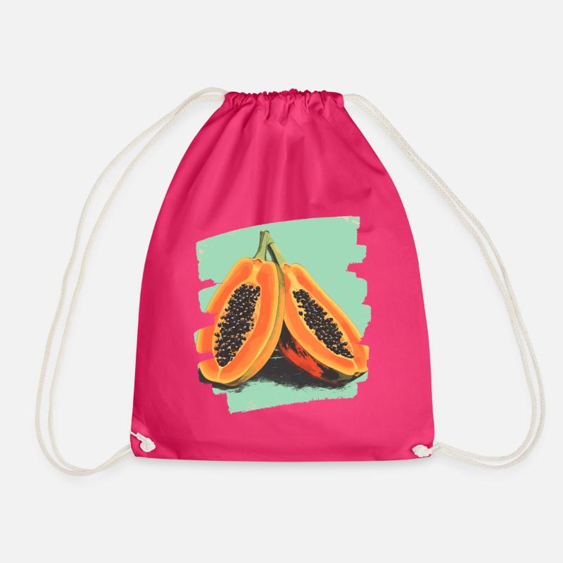 Papaya - Turnbeutel - Fuchsia