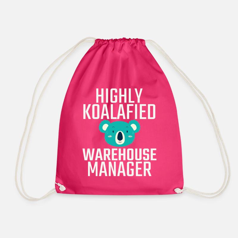 Warehouse Manager Koalafied - Turnbeutel - Fuchsia