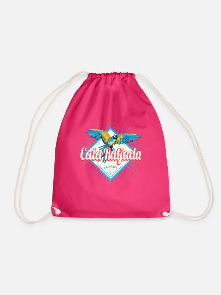 Cala Ratjada Mallorca Insel Balearen Souvenir - Turnbeutel - Fuchsia