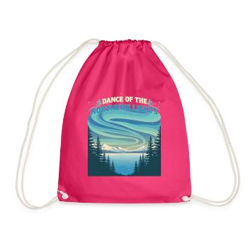 Aurora Polaris Dance Of Northern Lights - Turnbeutel - Fuchsia - Vorne