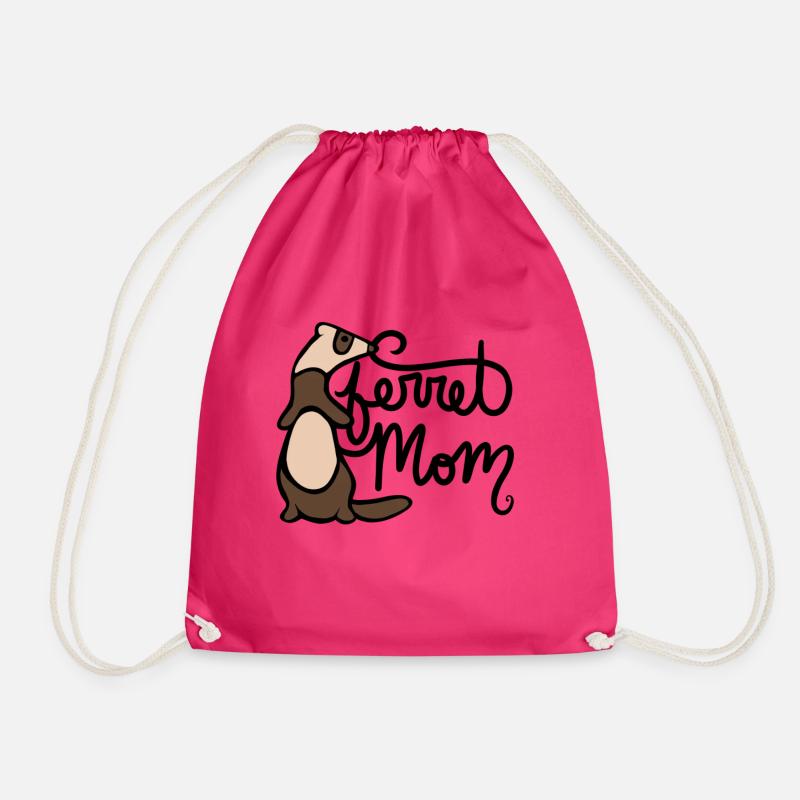 furet maman - Sac de sport léger - fuchsia